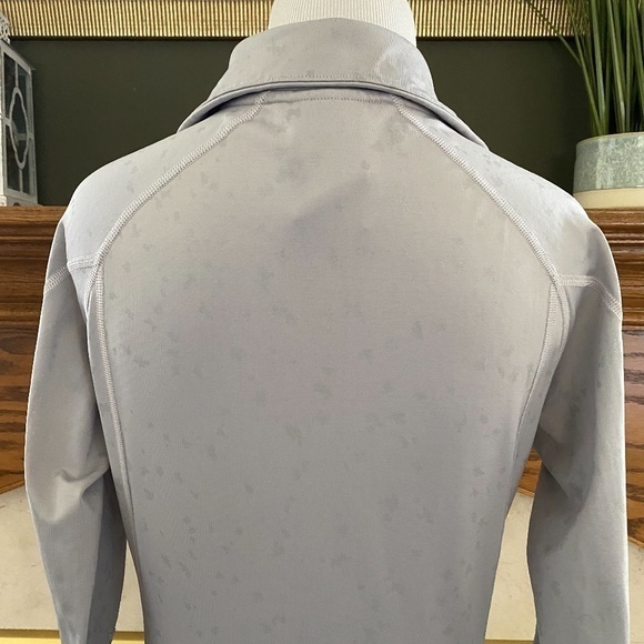 Under Armour Cold Gear Half‎ Zip Activewear Gray Pullover Sz. S - Picture 9 of 15